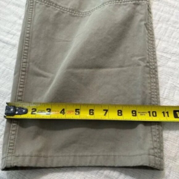 VTG Levi’s Silver Tab Pants Mens 36x32 Khaki Baggy Wide Leg Cargo Skater Y2K - Picture 11 of 11
